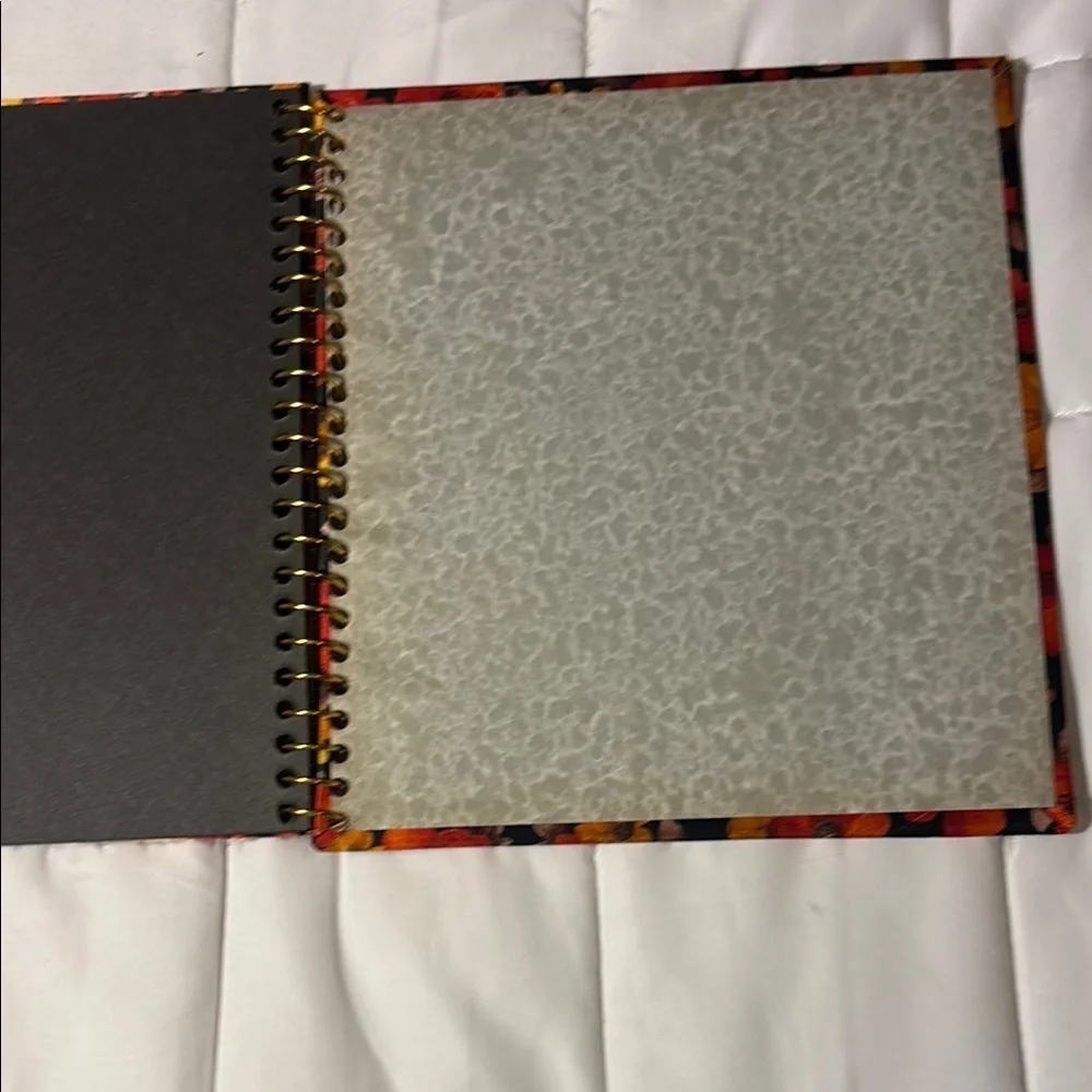 Vintage Floral Spiral Photo Album/ Notebook